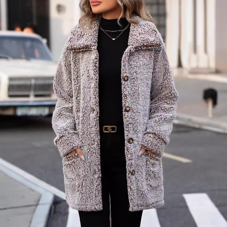 Women's Padded Cardigan Jacket – Winter Outerwear
