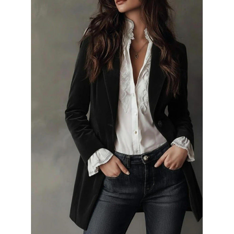 The Velour Blazer – Luxury Evening Jacket