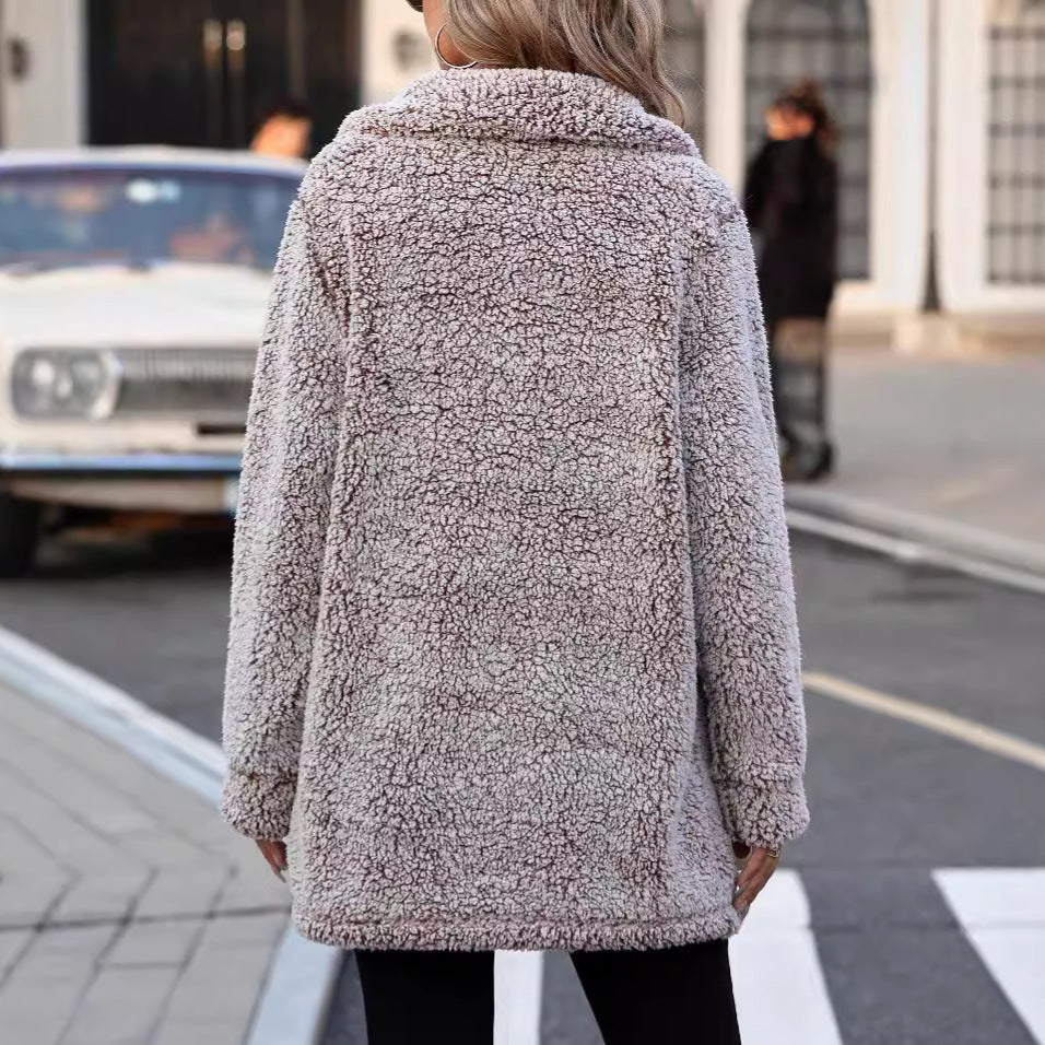 Women's Padded Cardigan Jacket – Winter Outerwear