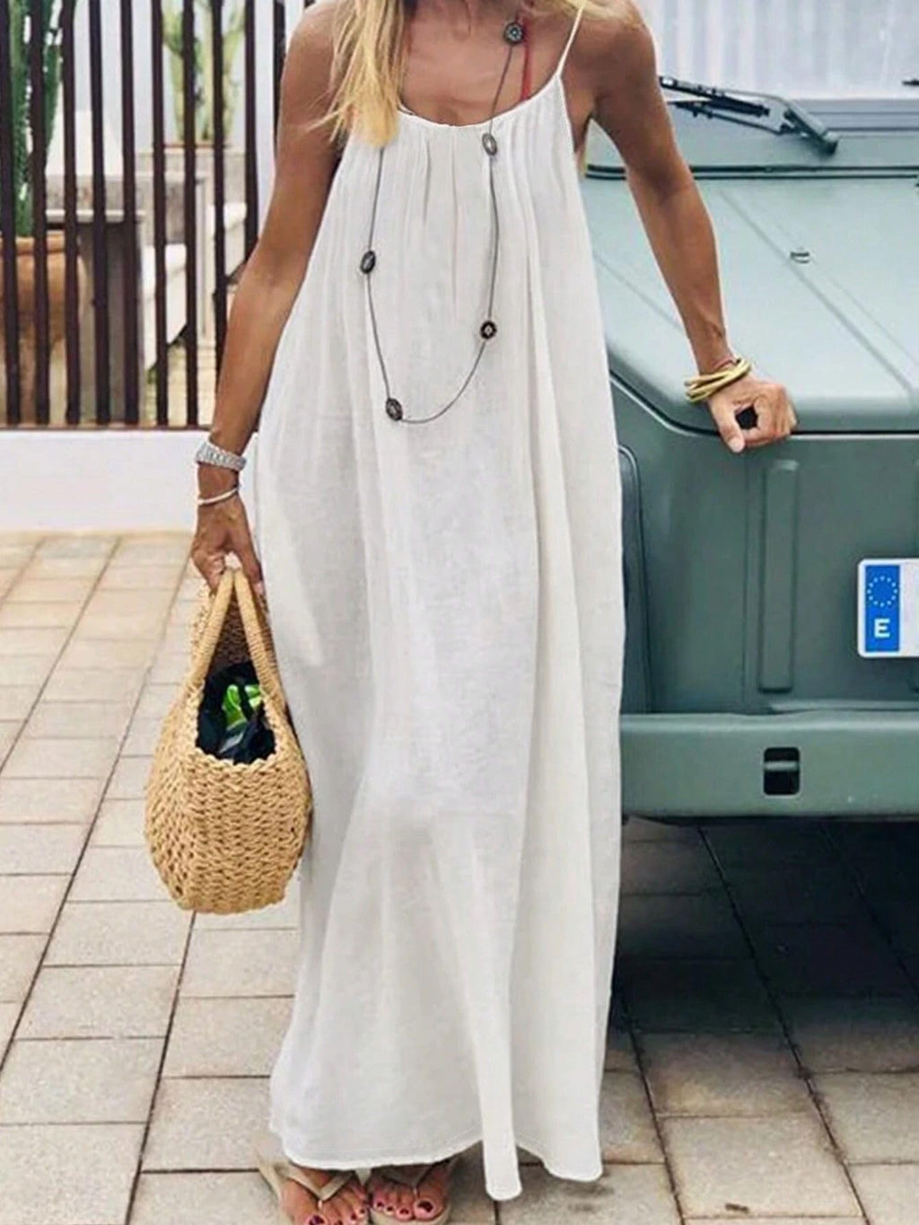 Backless Cami Sundress