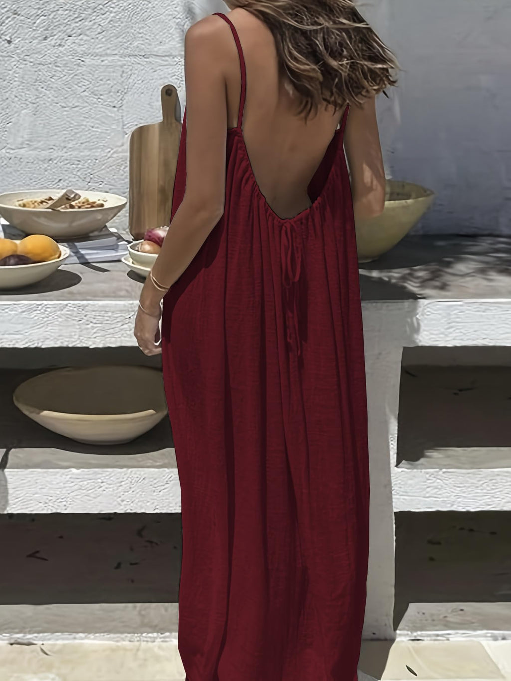Backless Cami Sundress