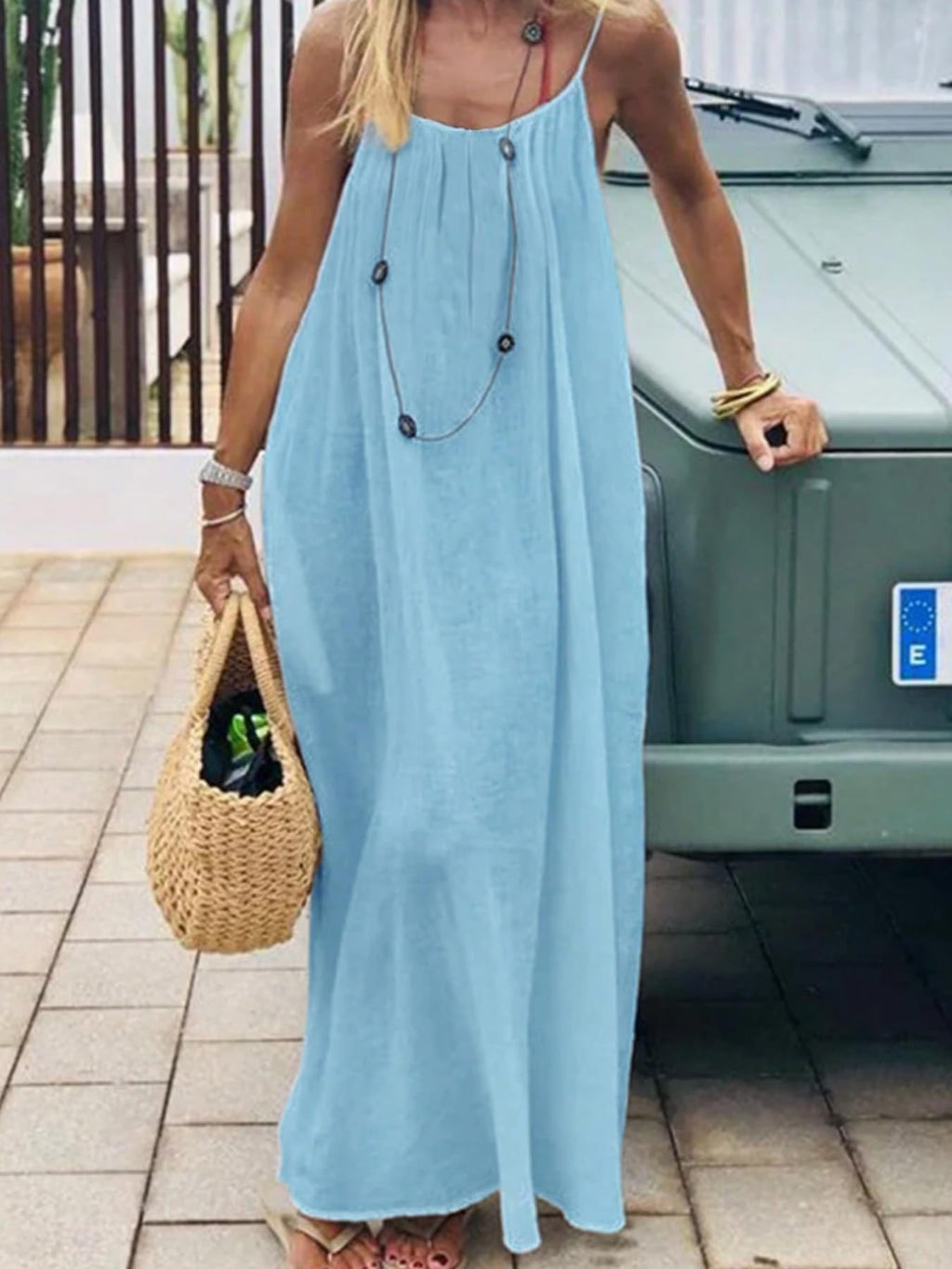 Backless Cami Sundress