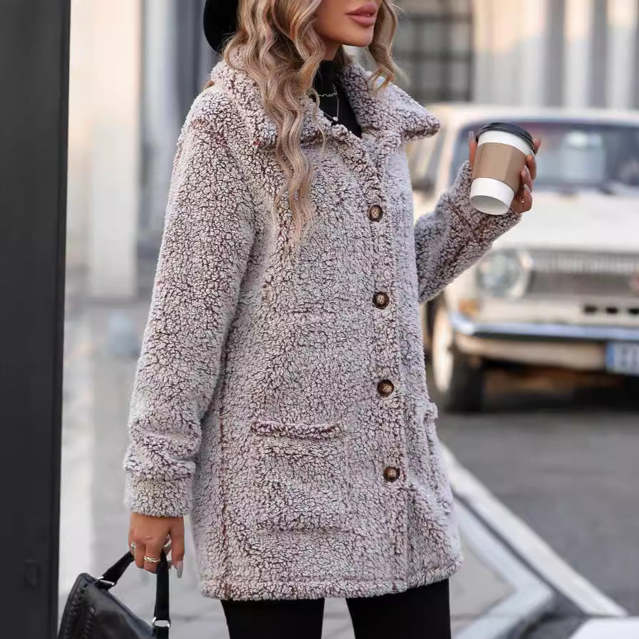 Women's Padded Cardigan Jacket – Winter Outerwear